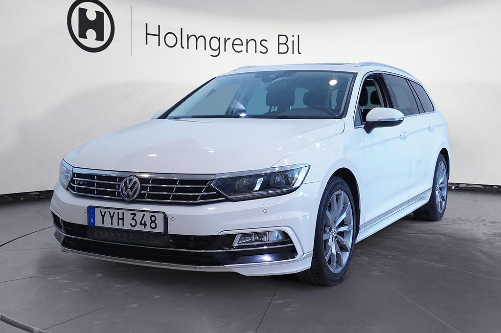 Volkswagen Passat Sportcombi 2,0 TSI DSG Sekventiell 220hk Gt, Skinn, LED Ramp,