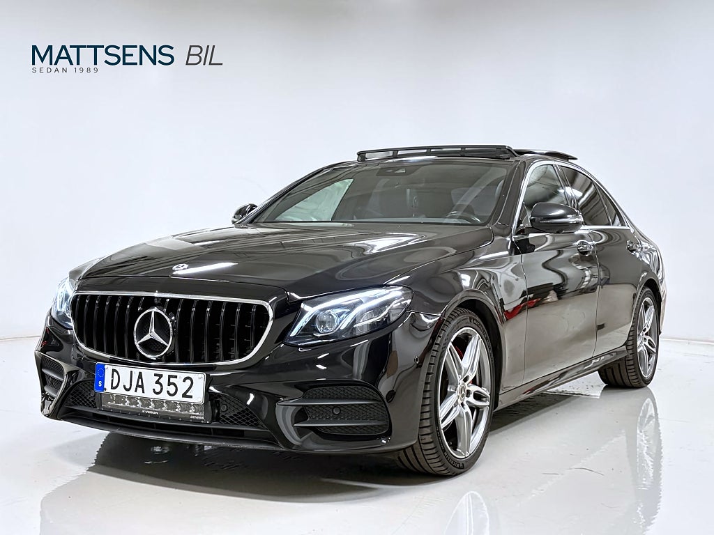 Mercedes-Benz E 220 d 4M 9G-T AMG Line /Pano /Burmester /360° /Dragkrok