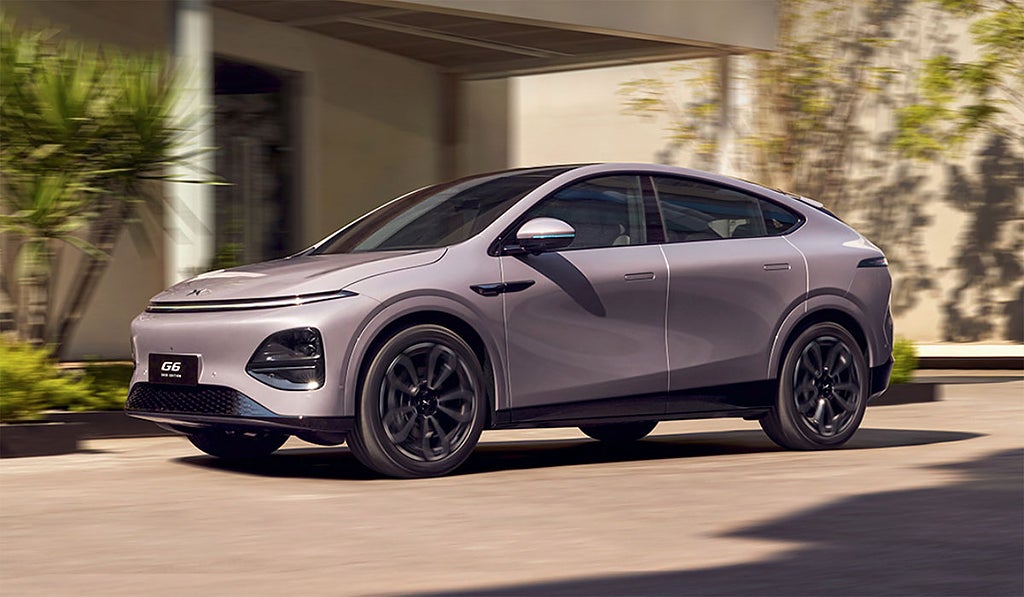 XPENG G6 RWD Long Range, Räckvidd: 525 km, V-hjul kampanj.