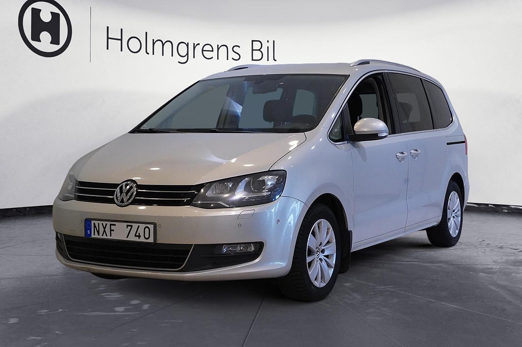 Volkswagen Sharan 7-Sits 2.0 TDI Dpf Manuell, 140hk, Dragkrok | Ränta 1,99%