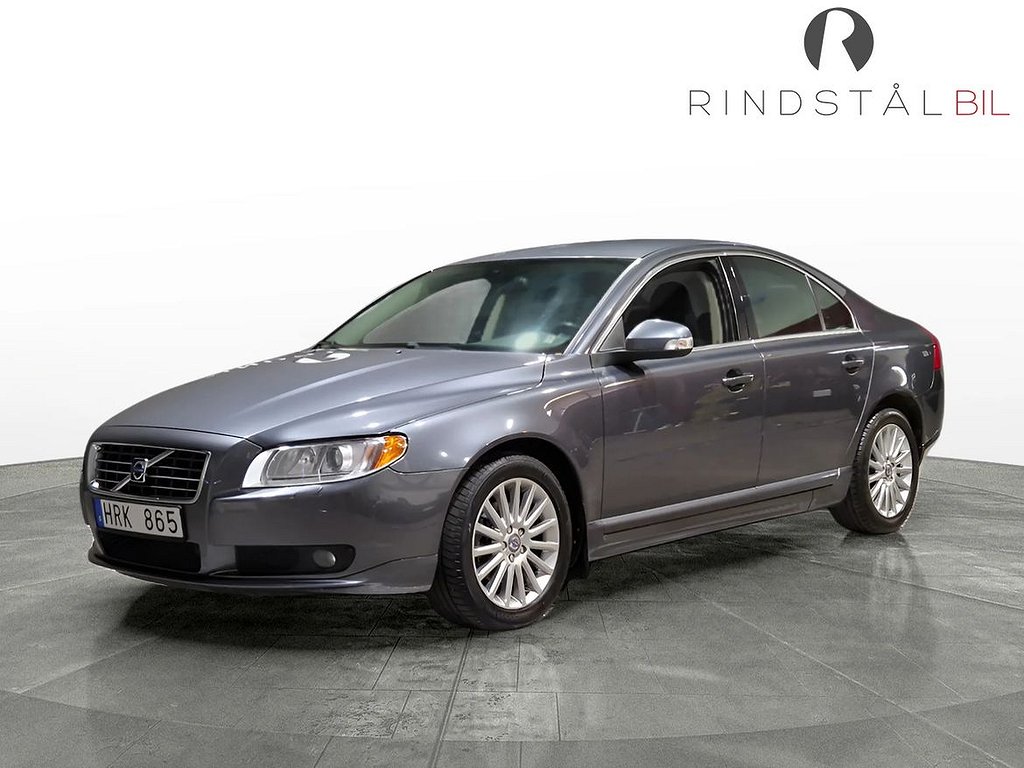 Volvo S80 2.5T 200 HK AUT SUMMUM SKINN KAMREM BYTT 15700MIL