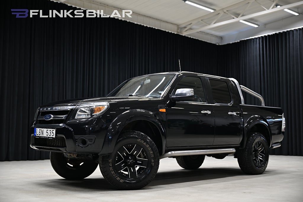 Ford Raner TDCi 4x4 143HK Automat|Drag|Värmare|Flakbåge|Sidesteps