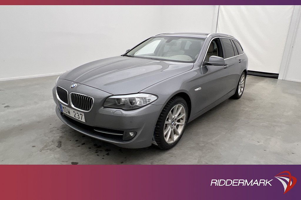 BMW 520 i 184hk Touring Panorama Skinn 0,67l/mil