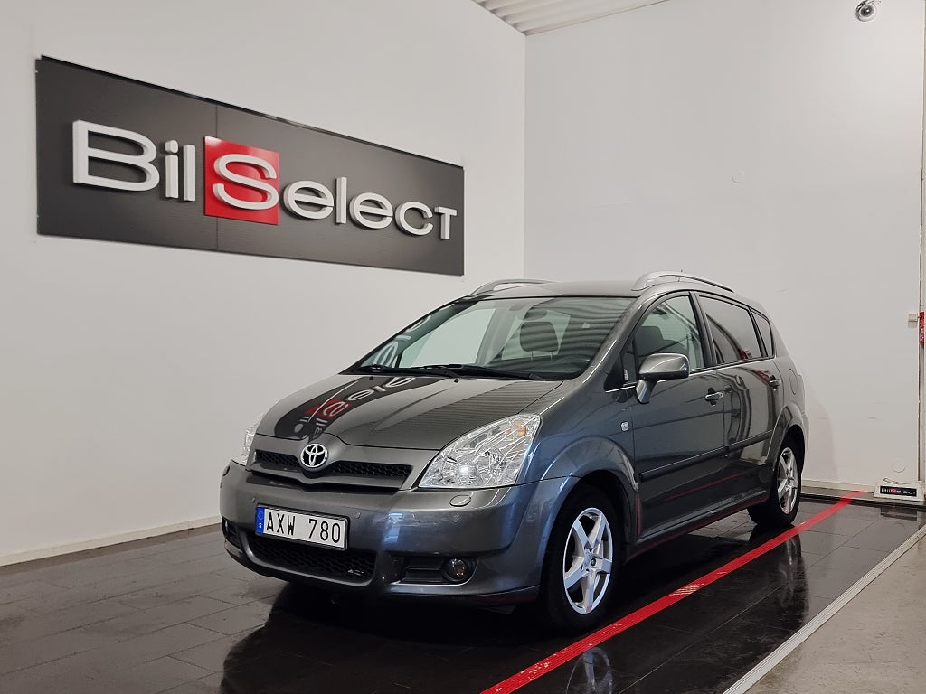 Toyota Corolla Verso 1.8 VVT-i MultiMode Ny Koppling 7 Sits