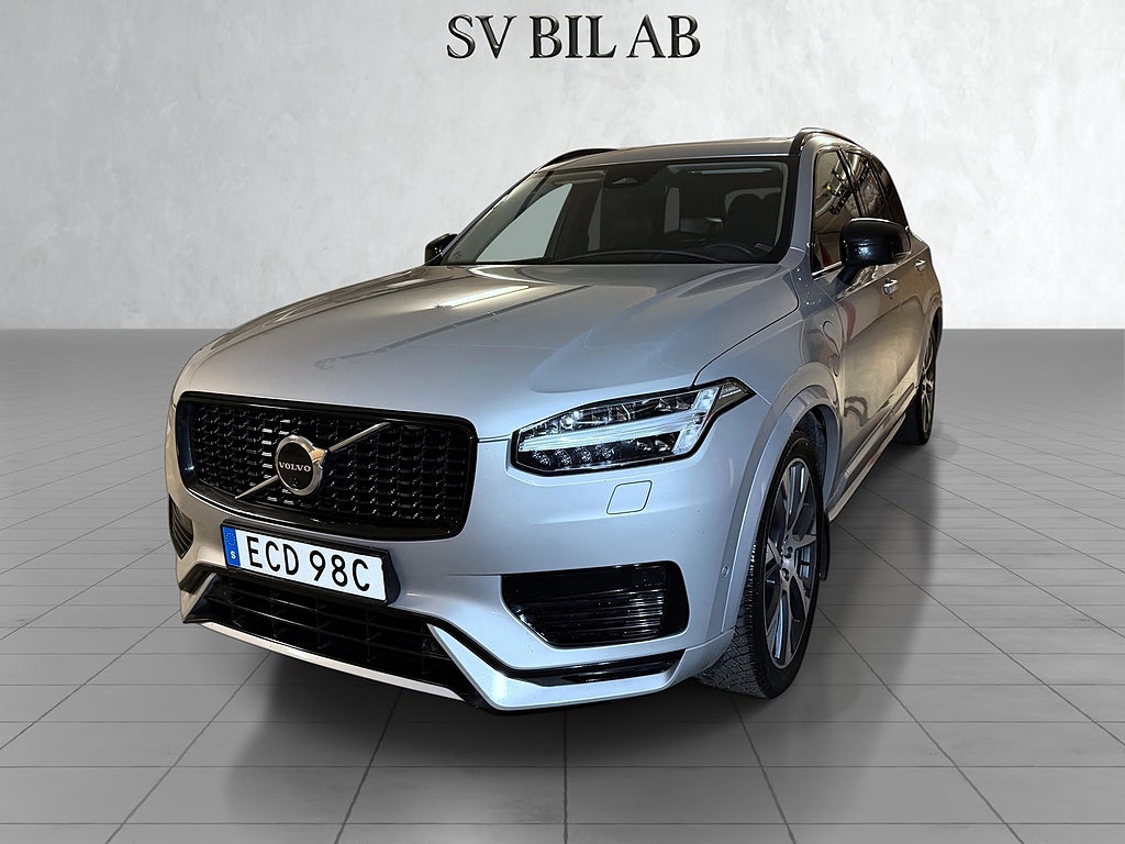 Volvo XC90 7 Säten Recharge T8 AWD Geartronic Ultimate Dark topp skick