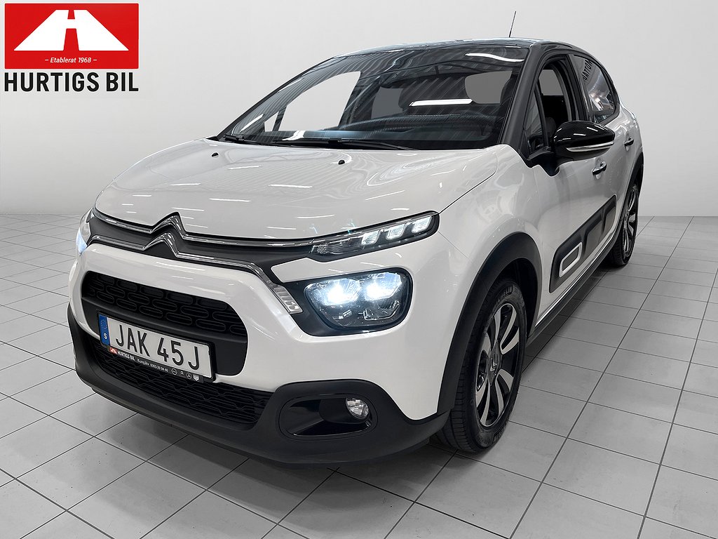 Citroën C3 1.2 PureTech/83Hk/Shine/Keyless/V-Hjul