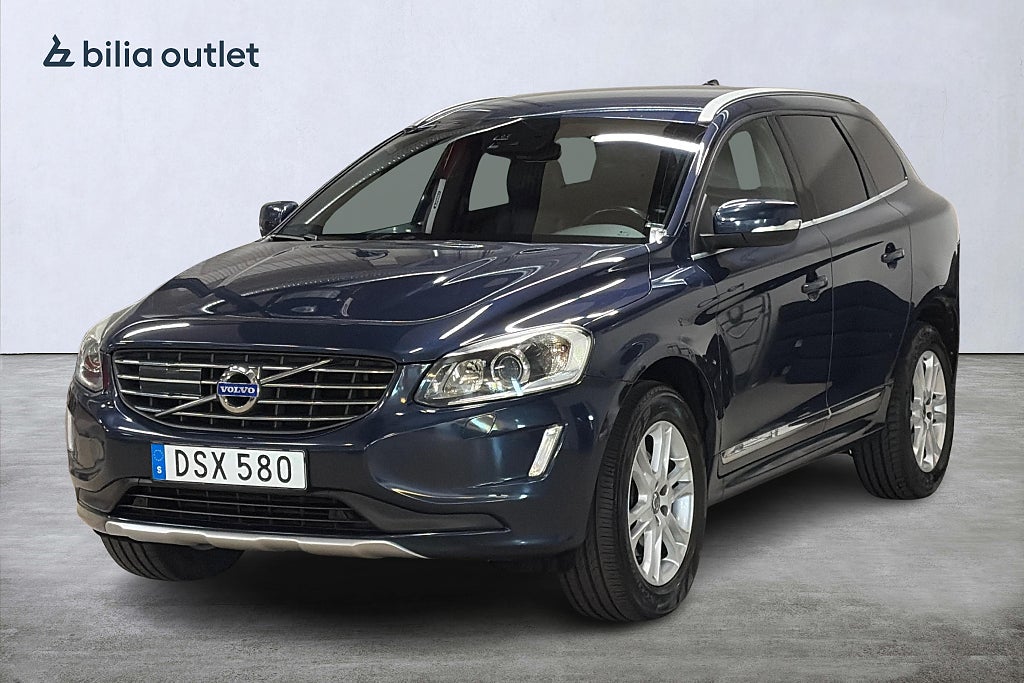 Volvo XC60 D4 aut Summum BE 181hk Navi Drag BLIS P-värm Läder PDC