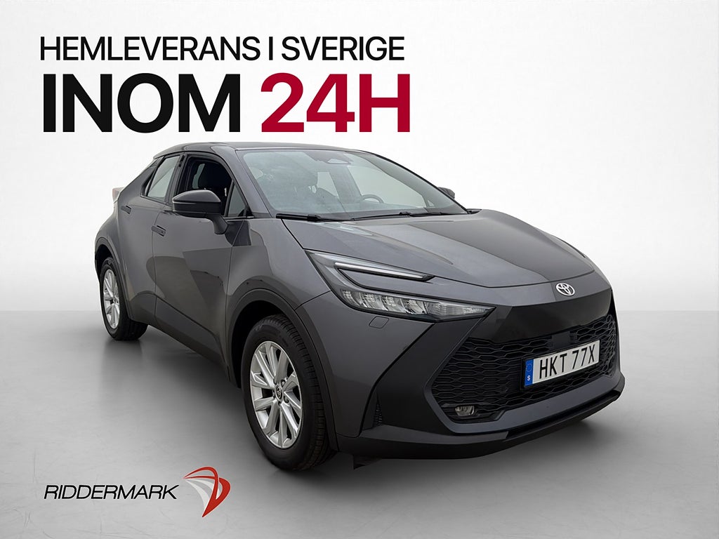 Toyota C-HR PHEV 223hk Active Rattvärme Kamera Adaptiv MOMS