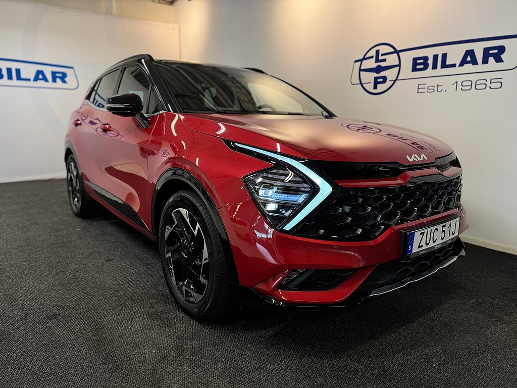 Kia Sportage PHEV GT-Line Panorama | Massage | Drag | Vhjul | 1 Ägar