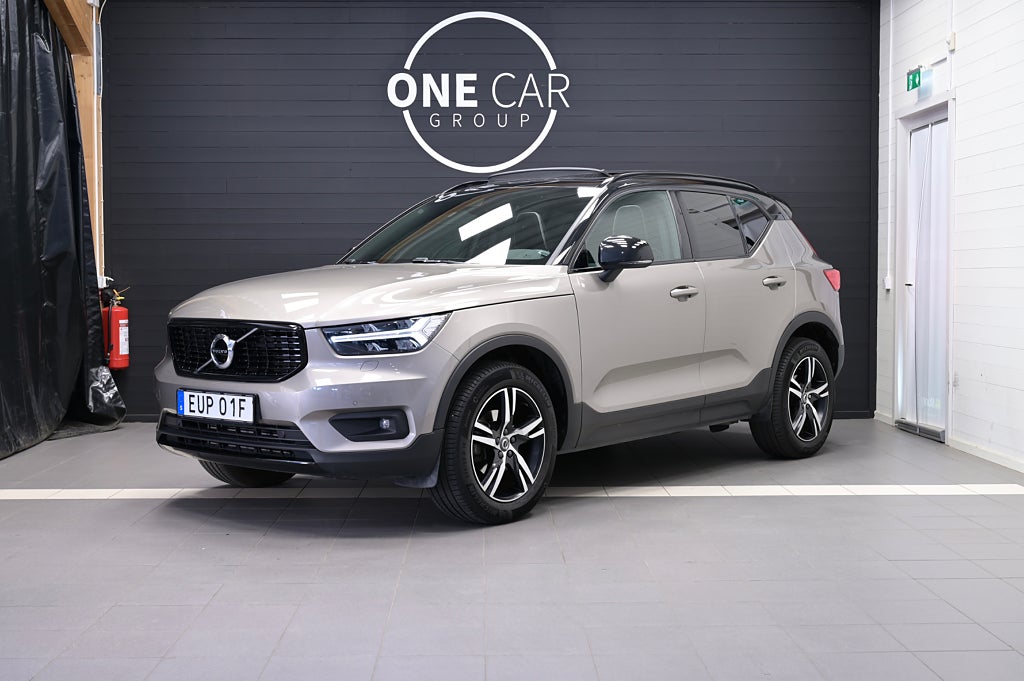 Volvo XC40 T3 R-Design Pano Kamera Drag Navi Elstolar VoC Värmare
