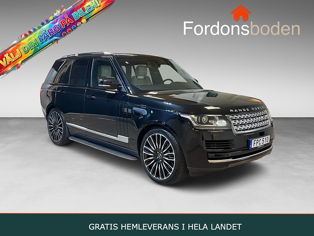 Land Rover Range Rover 3.0 TDV6 4WD Värmare Meridian Keyless Navi Drag 258hk