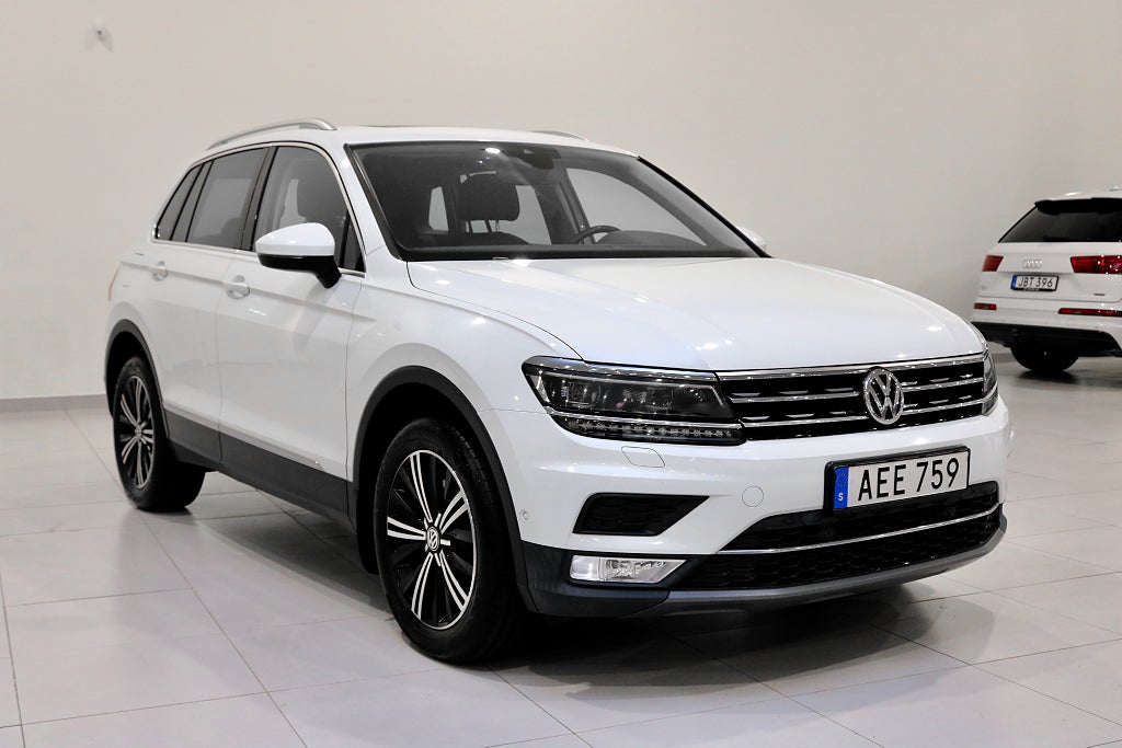 Volkswagen Tiguan 2.0 TDI 190hk / 4Motion GT / Drag / Värmare / Panorama