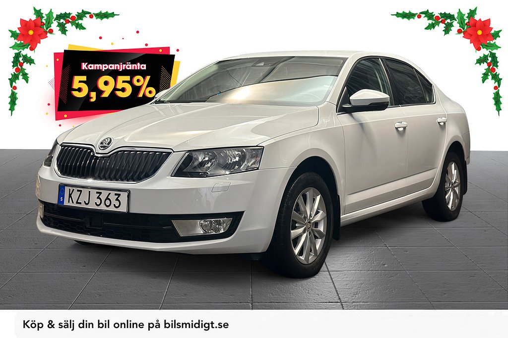 Skoda Octavia 1.2 TSI Sensorer Navi MirrorLink MoKvärm 5,95%