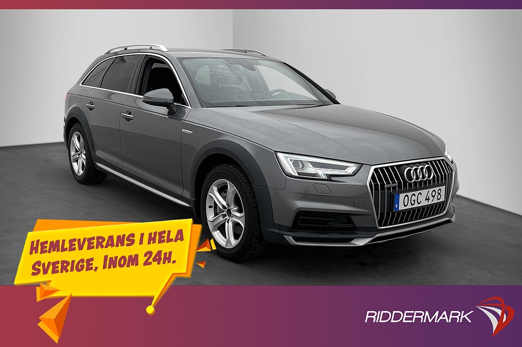 Audi A4 Allroad 2.0 TDI Q Värmare P-Sensorer Ambient Drag