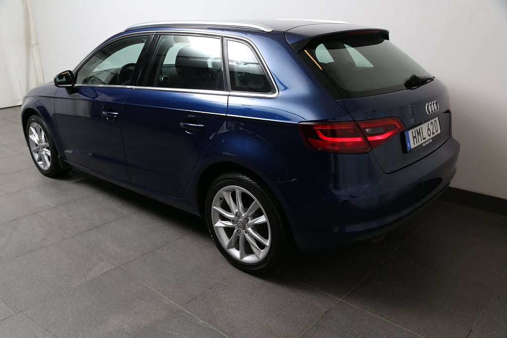 Audi A3 1,2 TFSI 110hk Attraction Sportback I Motorv I Dragkrok 2016