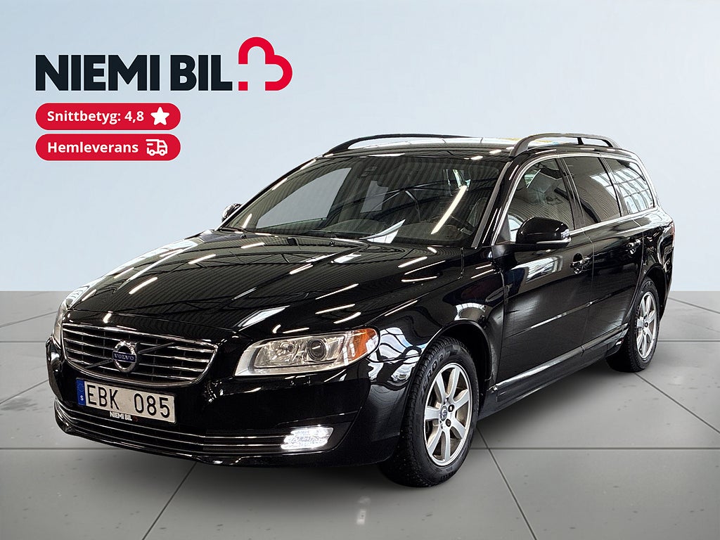 Volvo V70 D4 AWD Geartronic Nordic S&V/Drag/Dvärm/Psens/Bluetooth