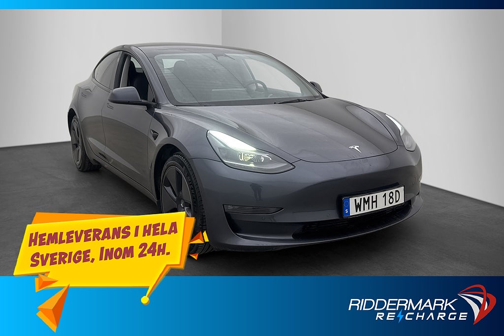 Tesla Model 3 Long Range AWD Svensksåld Autopilot Pano