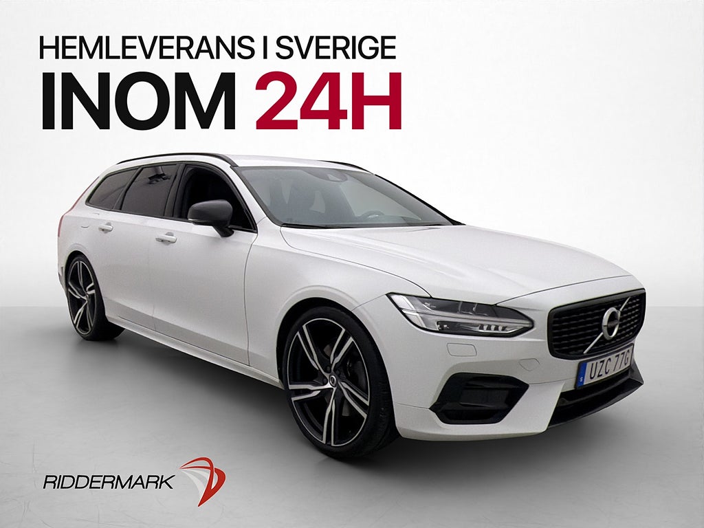 Volvo V90 T4 Polestar 210hk R-Design HUD VOC Kamera Drag 21"