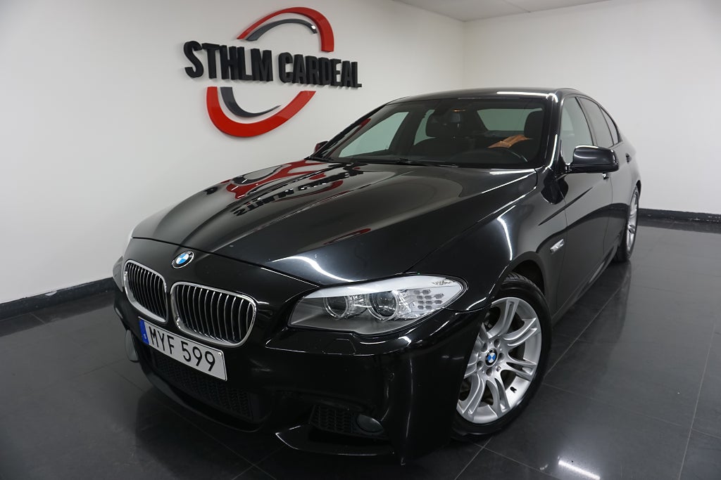 BMW 520d Sedan Steptronic M-Sport, Dieselvärmare, PDC, Bluetooth
