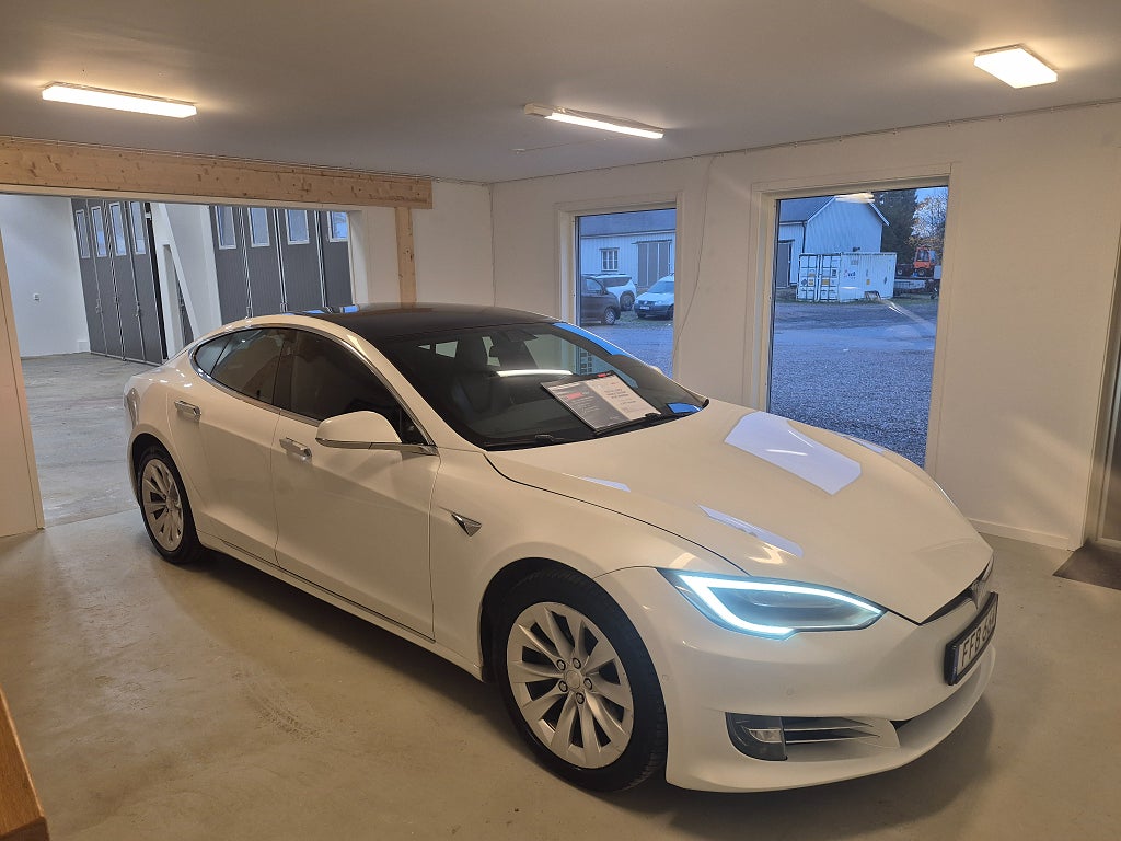 Tesla Model S Long Range AWD Raven Garanti till 2027-11 moms