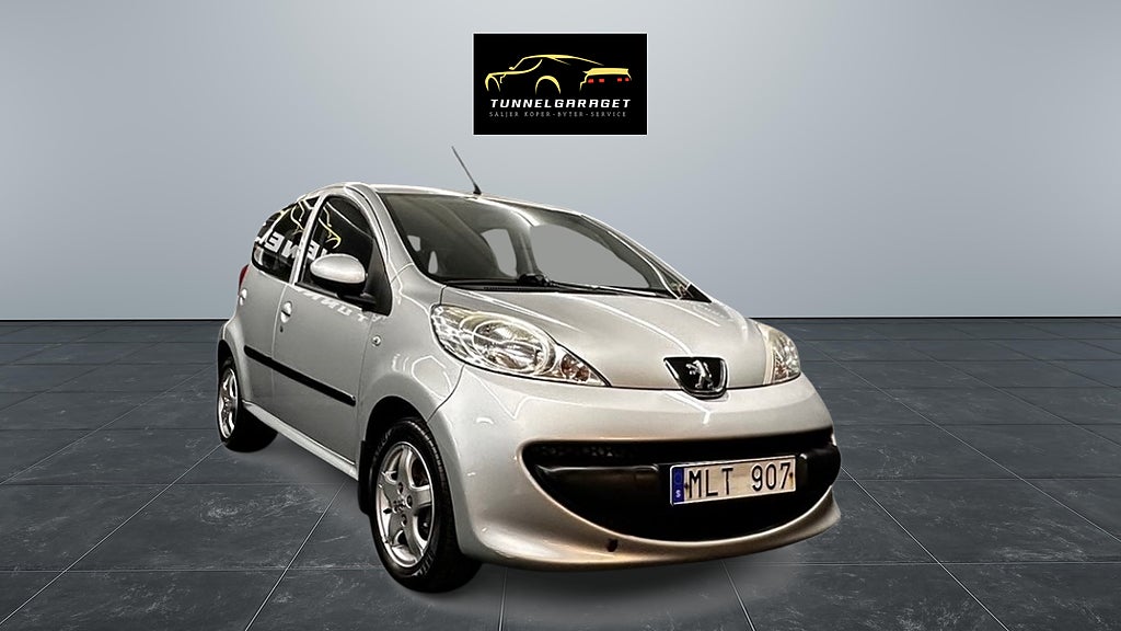 Peugeot 107 5-dörrar 1.0 Manuell Euro 4
