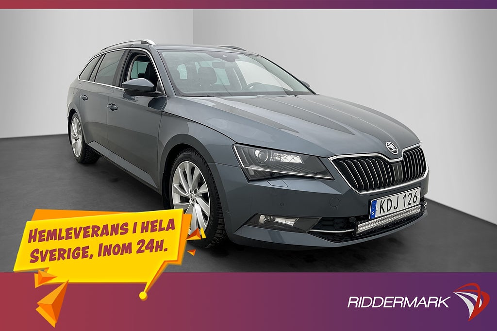 Skoda Superb 2.0 TDI 4X4 Businessline Värmare Kamera Canton