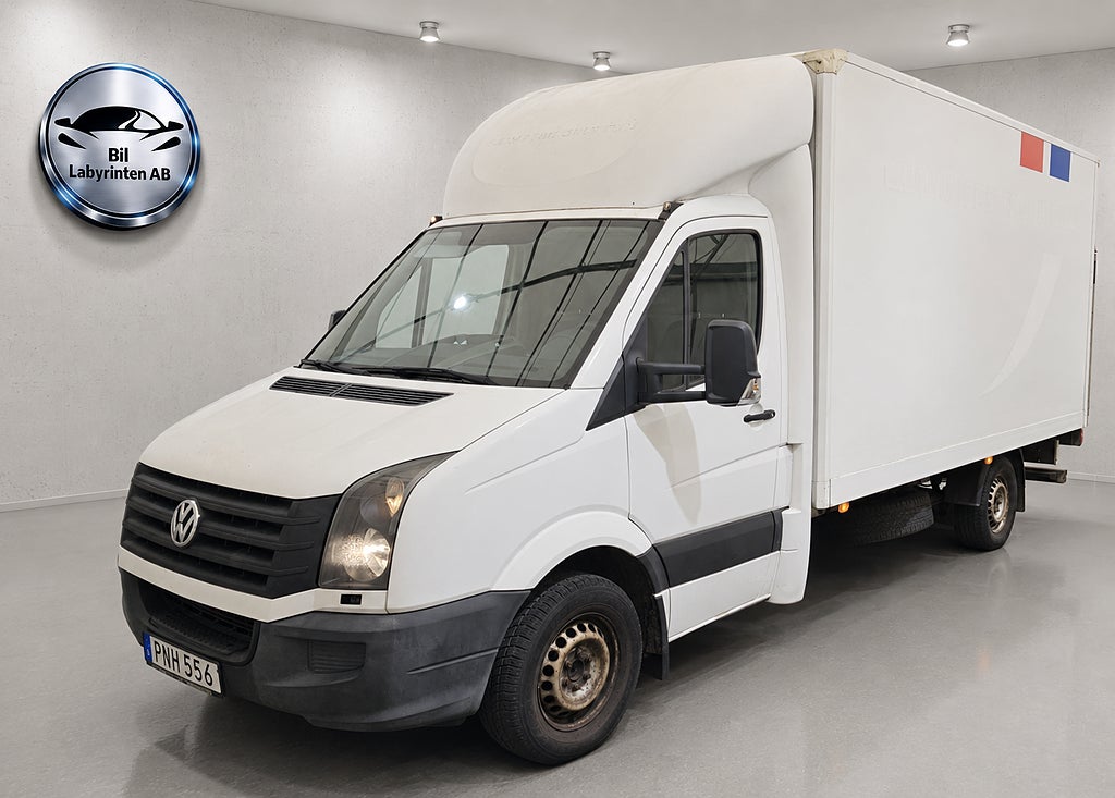 Volkswagen crafter MOMS Chassi 35 2.0 TDI Bakgavellift Euro 5 Farthållare