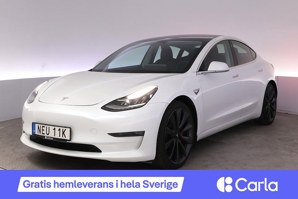 Tesla Model 3 Performance Autopilot Panorama