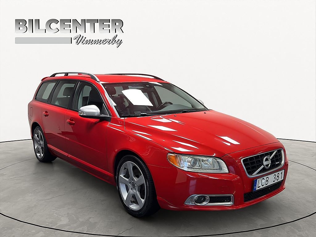 Volvo V70 2.5FT 231hk Drag Välskött Fräsch R-Design