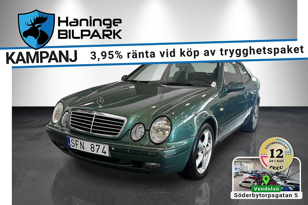 Mercedes-Benz CLK 430 Coupé Euro 3 SUPERDEAL 3.95% RÄNTA