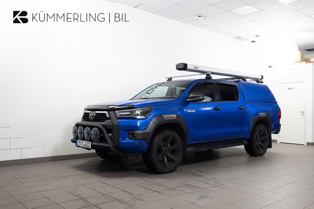 Toyota Hilux Dubbelhytt 2.8 4WD Invincible Moms/JBL/Frontbåge