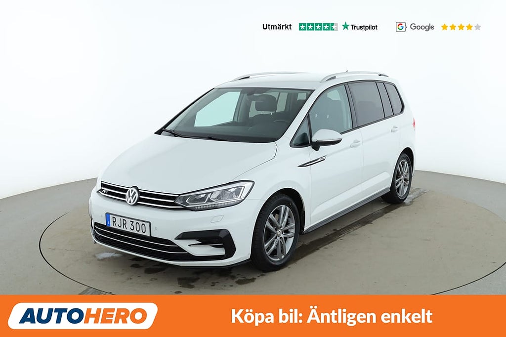 Volkswagen Touran 7-seater 1.4 TSI / Dragkrok, Backkamera, CarPlay