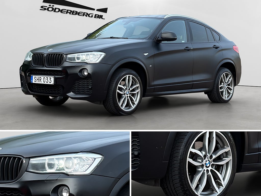 BMW X4 xDrive30d 258hk Steptronic M Sport PDC, BT