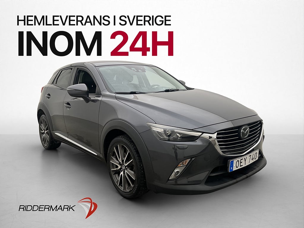 Mazda CX-3 2.0 SKYACTIV-G Optimum Skinn BOSE Kamera Adaptiv