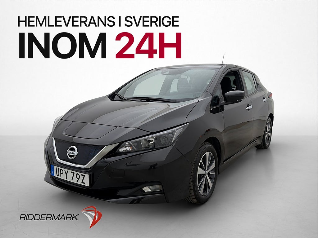 Nissan Leaf 40 kWh 150hk Acenta Kamera Rattvärme