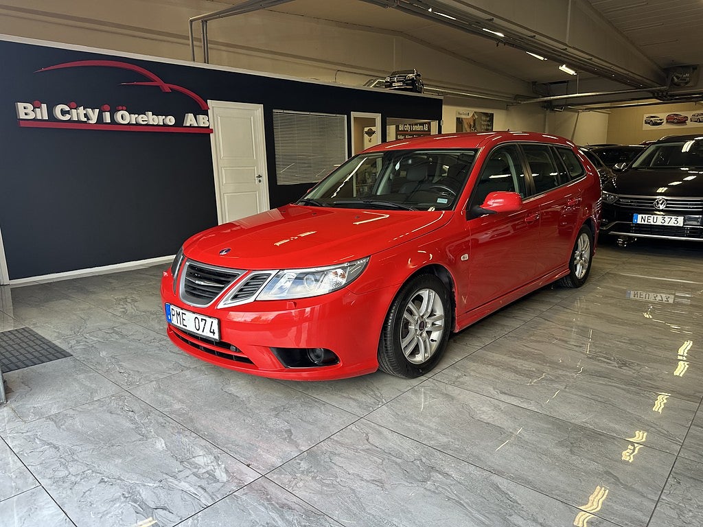 Saab 9-3 1.8t SportCombi BioPower  M-Värmare / Nyservad & Ny Bes
