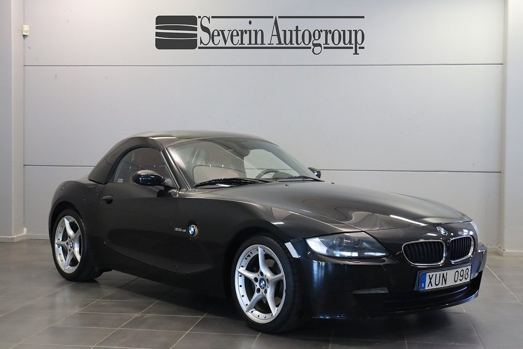 BMW Z4 2.5si Roadster (218hk) Hardtop / Sv-såld