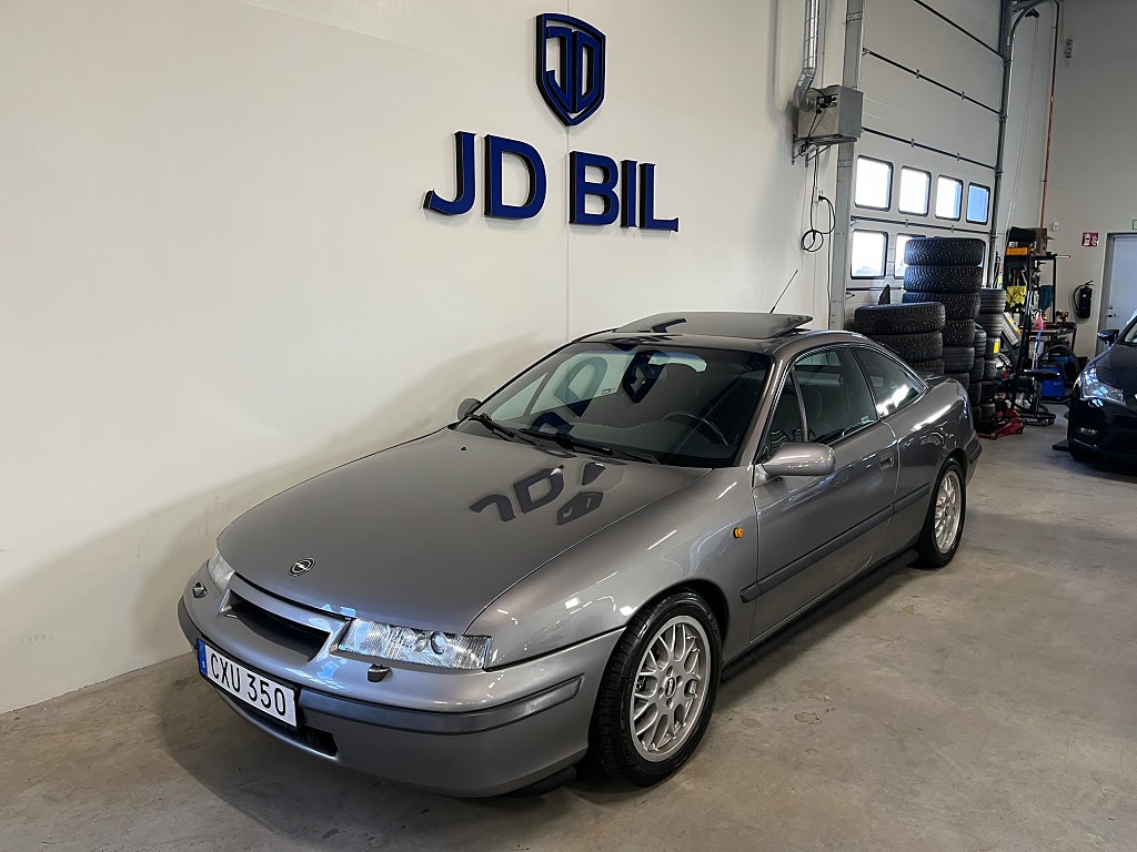Opel Calibra 2.0 GSi Lågmilad Nybesiktad Samlarbil 150hk