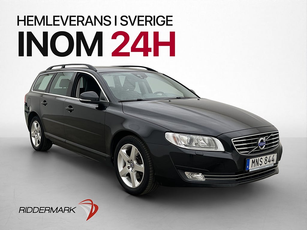 Volvo V70 D4 181hk Momentum Värmare Rattvärme