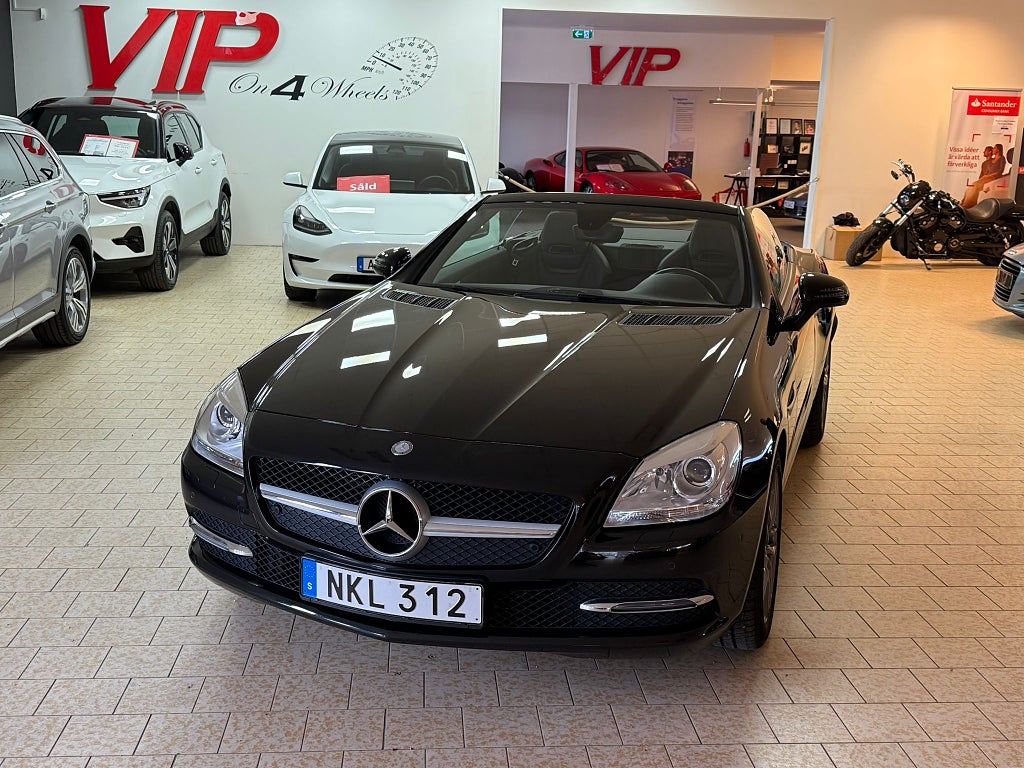 Mercedes-Benz SLK 200 (184hk) 7G-Tronic Plus Sport Sv-Såld