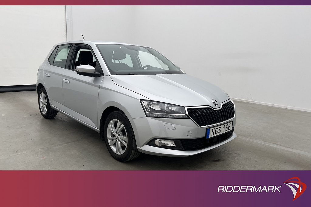 Skoda Fabia 1.0 TSI 95hk Style M&K-Värmare CarPlay Sensorer