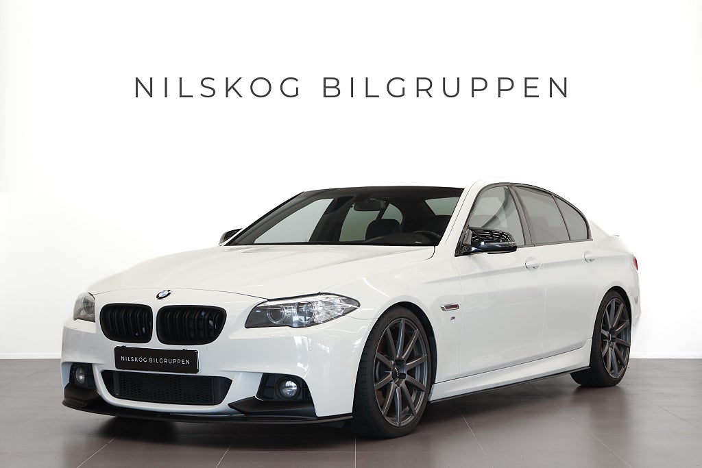 BMW 530D M-Sport xDrive Sedan|Dragkrok| Svart läder |Fint skick!