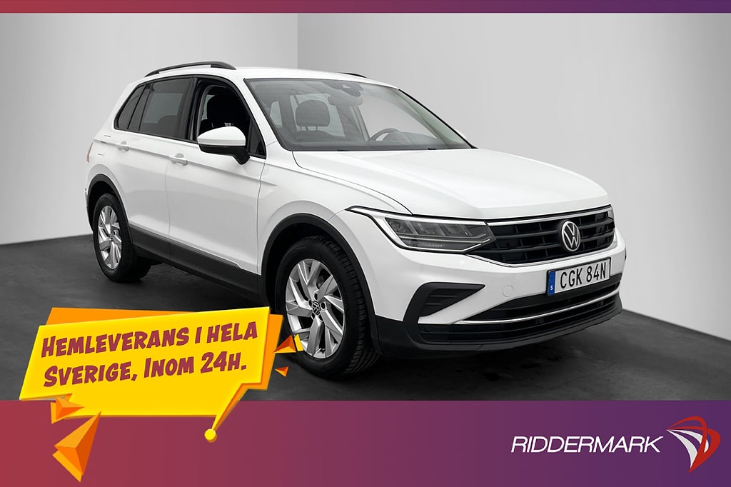 Volkswagen Tiguan 1.5 TSI 150hk Värmare Kamera CarPlay Drag