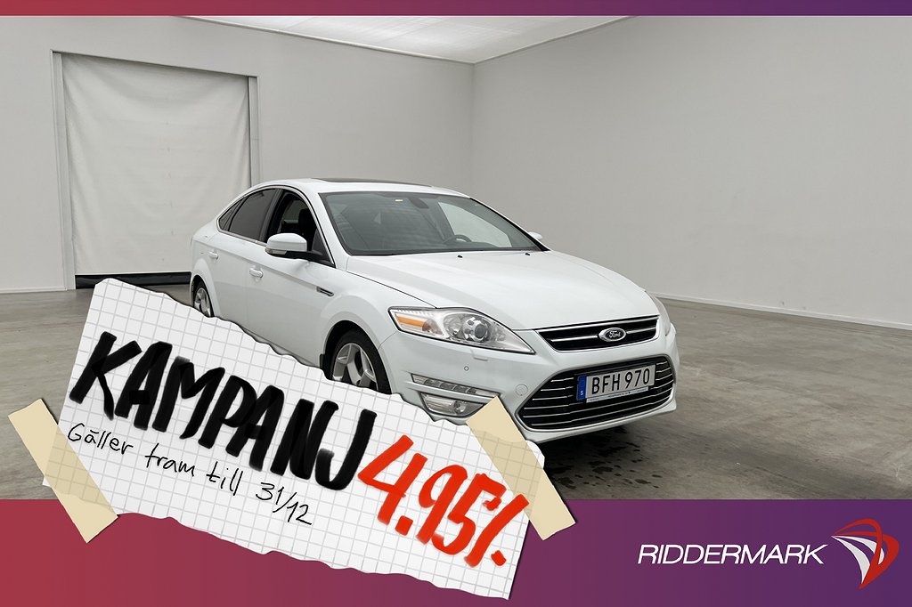 Ford Mondeo 2.0 EcoBoost 240hk Pano Skinn Kame 4,95% Ränta