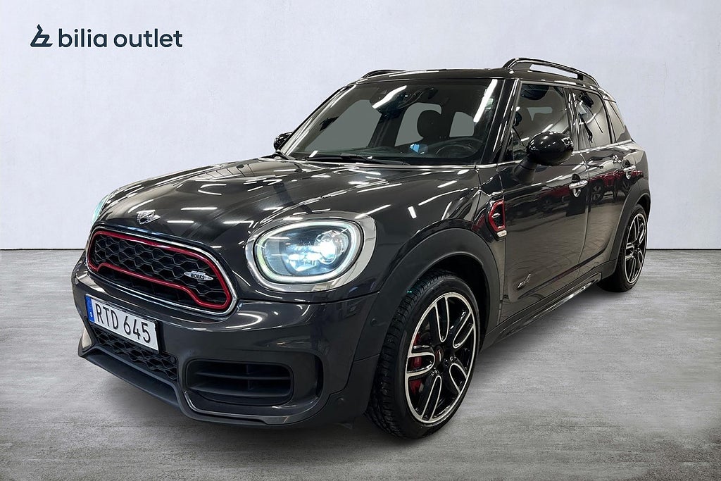 MINI Countryman John Cooper Works ALL4 231hk Dragkrok Panorama HuD Navi