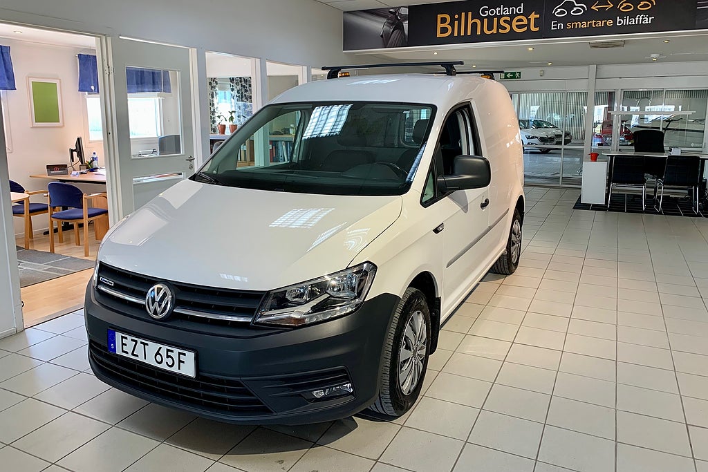 Volkswagen Caddy Van 1.4 TGI, Drag, Inredning, Kamera, Takräcke, Värmare