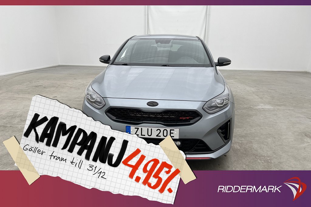 Kia Cee´d ProGT 1.6 T-GDI GT-Line B-Kamera Navi 4,95% Ränta