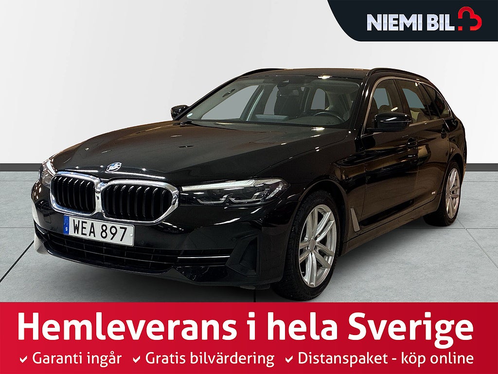BMW 520d xDrive Touring 190hk MOMS Navi Kamera Rattvärm HiFi S&V