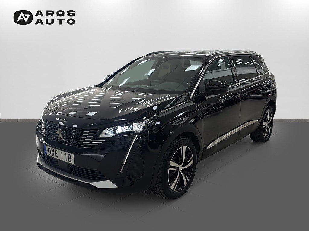 Peugeot 5008 1.2 PureTech 130hk GT Automat 7-sits/Vhjul/El-baklucka