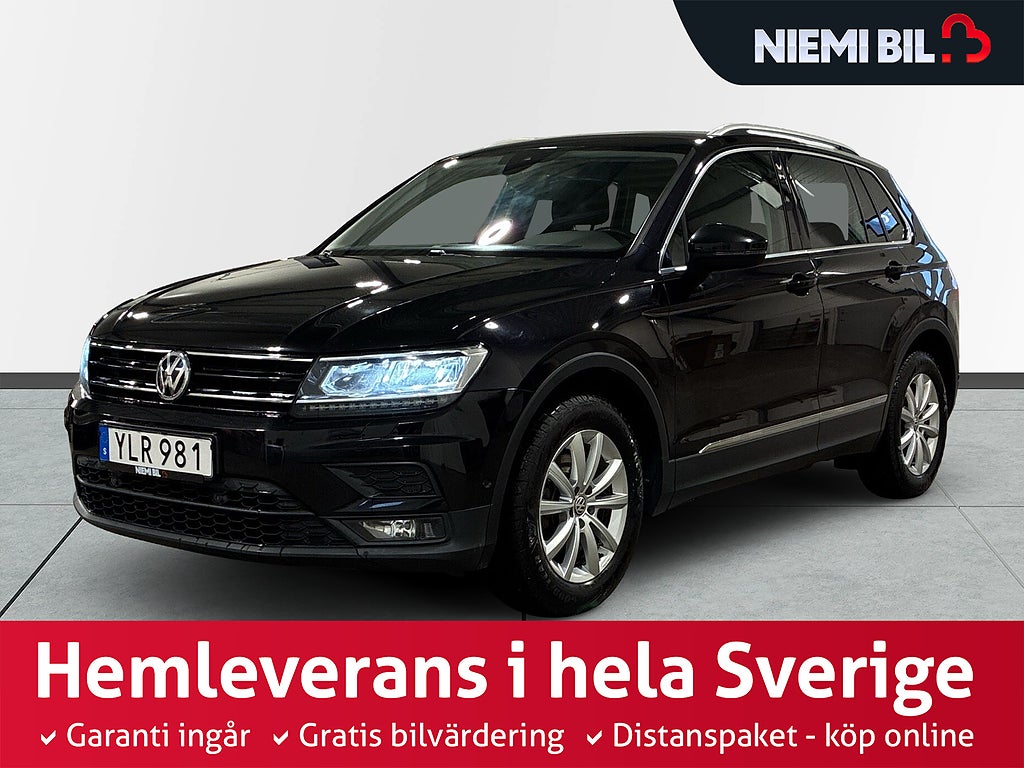 Volkswagen Tiguan 1.4 TSI 4M Drag Värmare Kamera Navi Skinn Psens S&V-däck